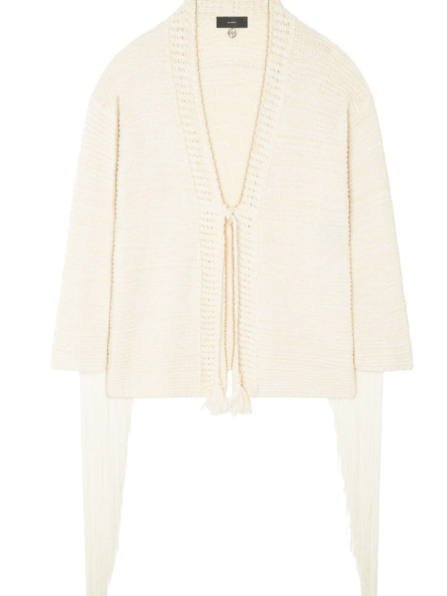 Affordable Women Bright Alanui cardigan Hues fringed 0713